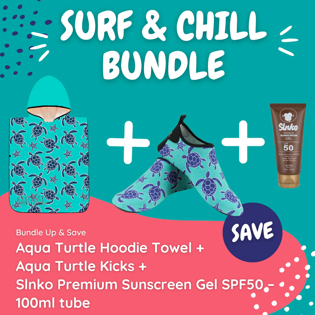 Aqua Turtle Surf & Chill Bundle (with Gel Tube Sunscreen)
