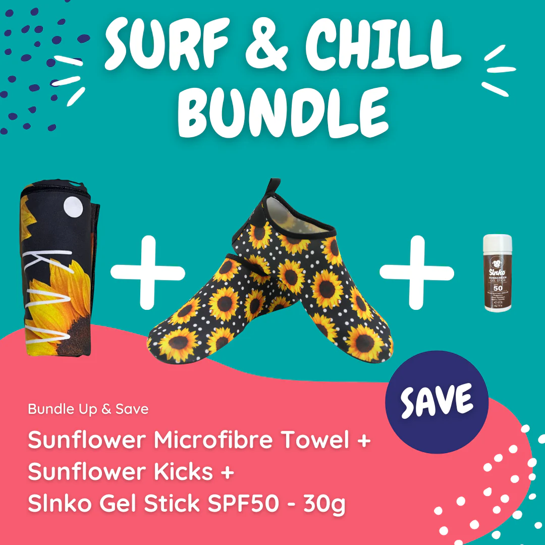 Sunflowers Surf & Chill Bundle (with Stick Sunscreen)